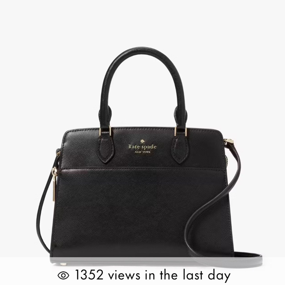 Kate Spade Black Leather Handbag